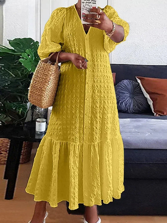 Robe Texturée Élégante – Solange