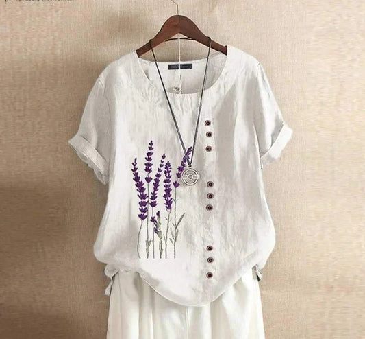 Blouse Brodée – Laurine