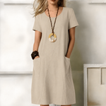 Victoire | Robe midi bohème élégante