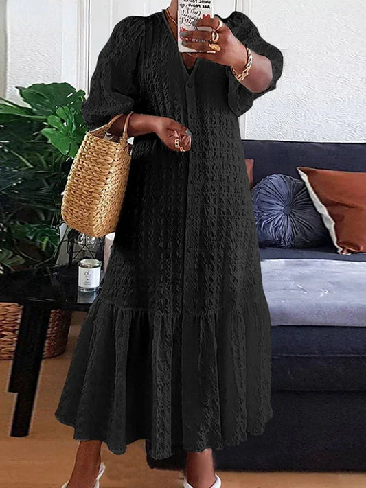Robe Texturée Élégante – Solange