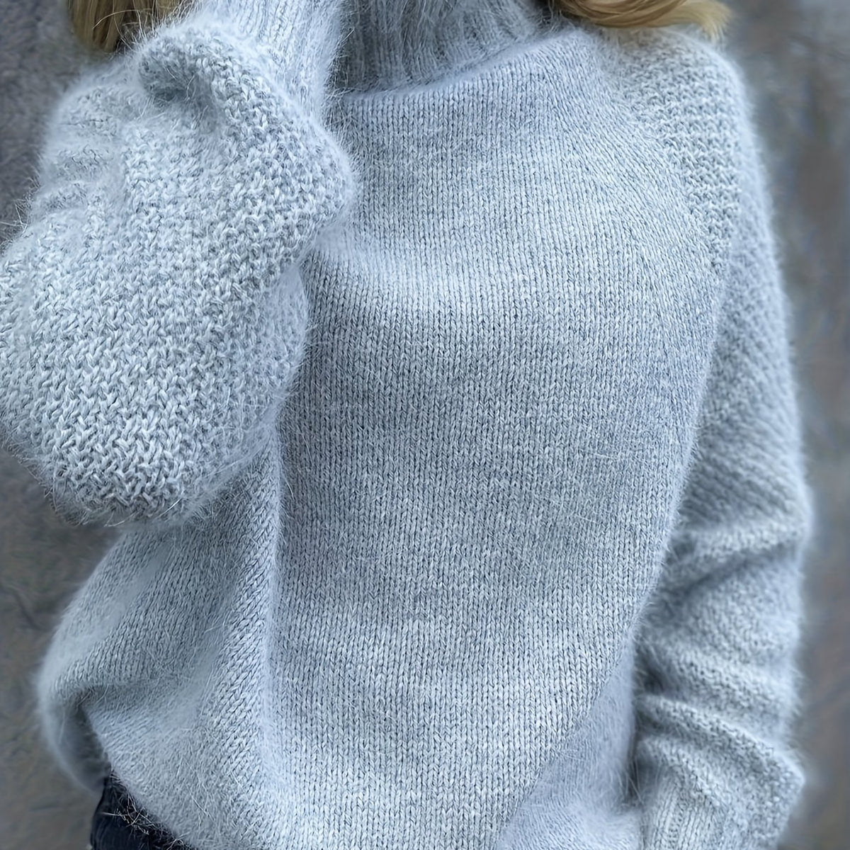 Pull Col Montant – Aurore