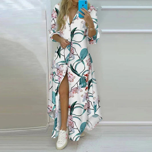 Robe Chemise Longue – Amandine