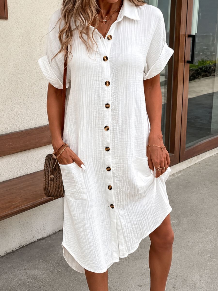 Margaux | Robe Chemise Estivale