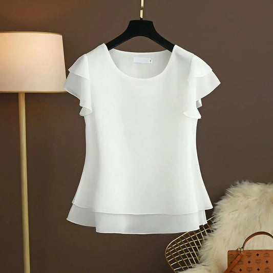 Blouse Volants Légers – Mirela