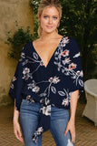 Blouse Imprimée Décolletée – Mireia