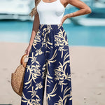 Pantalon Imprimé Large – Éloane