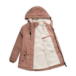 Parka Camille – Manteau Doublé Sherpa