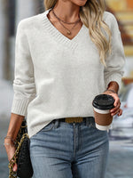 Pull Col V – Édith