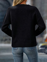 Pull Col V – Édith
