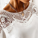 Blouse Dentelle Élégante – Isaline