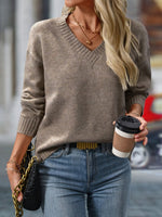 Pull Col V – Édith