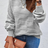 Pull Maille Texturée – Oriane