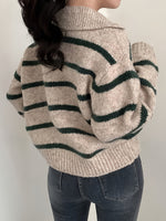 Pull Rayé à Col – Solange