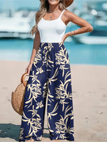 Pantalon Imprimé Large – Éloane