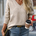 Pull Col V – Édith