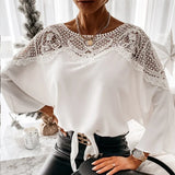 Blouse Dentelle Élégante – Isaline