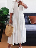 Robe Texturée Élégante – Solange