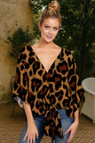 Blouse Imprimée Décolletée – Mireia