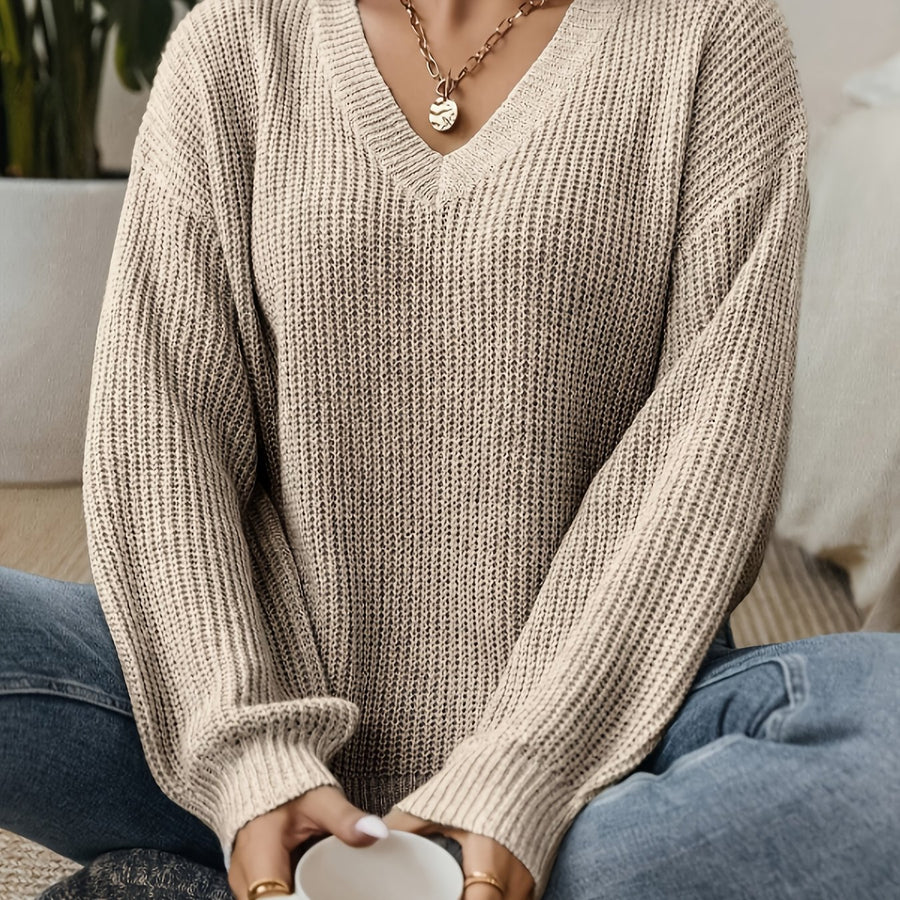 Pull Col V - Léonie