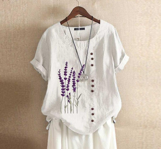 Blouse Brodée – Laurine