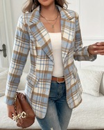 Blazer à Carreaux – Adéliane