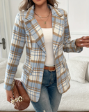 Blazer à Carreaux – Adéliane