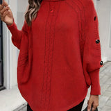 Poncho Boutonné – Sylvette