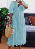Robe Texturée Élégante – Solange