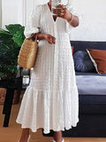 Robe Texturée Élégante – Solange