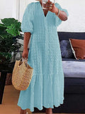 Robe Texturée Élégante – Solange