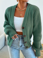 Cardigan Boutonné – Élina