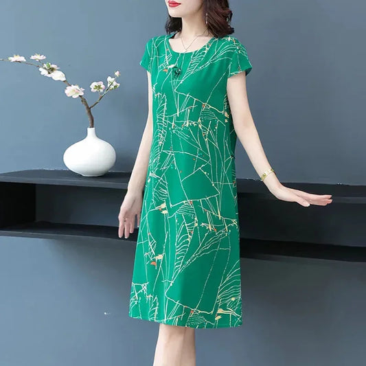 Robe Imprimée Moderne – Sidonie