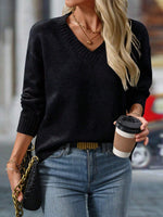Pull Col V – Édith