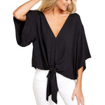 Blouse Imprimée Décolletée – Mireia