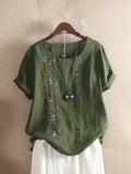 Blouse Brodée – Floriane