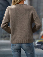Pull Col V – Édith