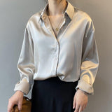Chemisier Satiné – Lauriane