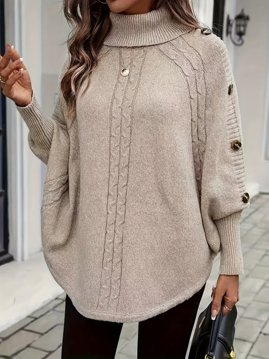 Poncho Boutonné – Sylvette