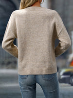 Pull Col V – Édith