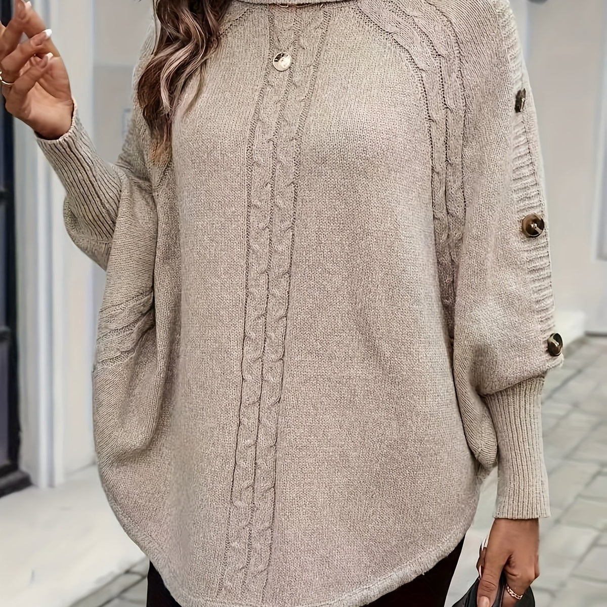 Poncho Boutonné – Sylvette