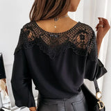Blouse Dentelle Élégante – Isaline