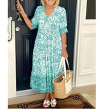 Robe Imprimée Midi – Sabine